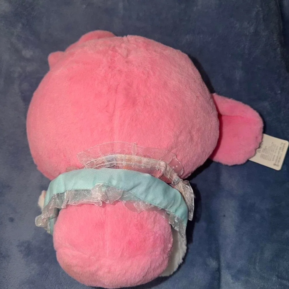 My Melody plushie with cute bow and ribbon details